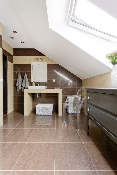 Attic Bathroom Installation in Brookfield